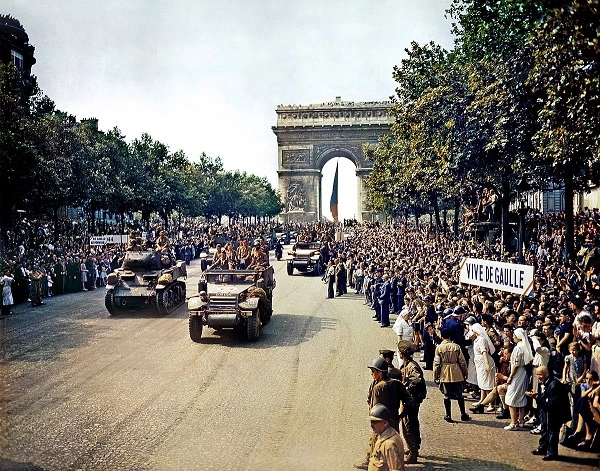 Liberazione di Parigi nell'agosto 1944