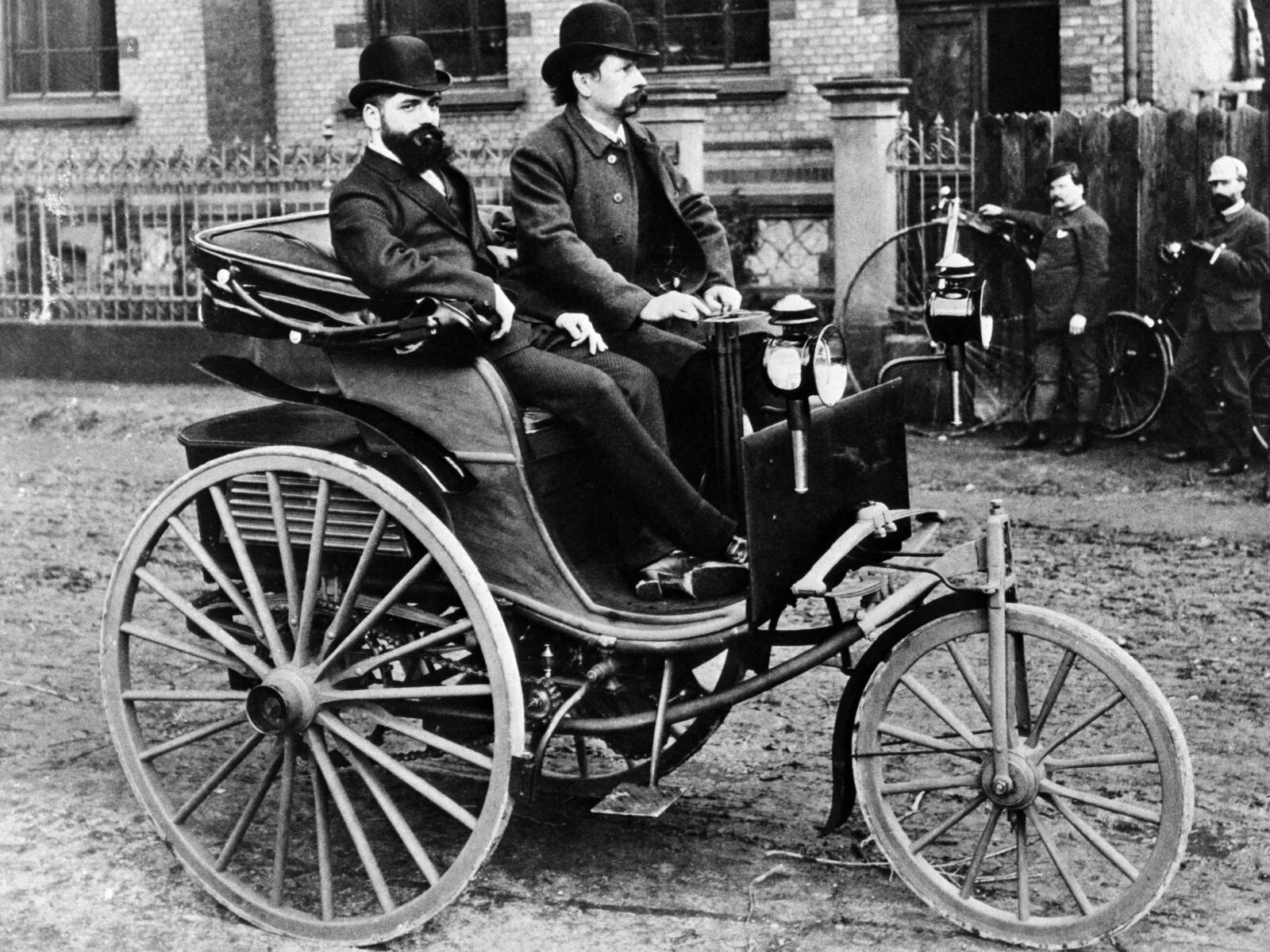 Carl Benz primo viaggio in macchina