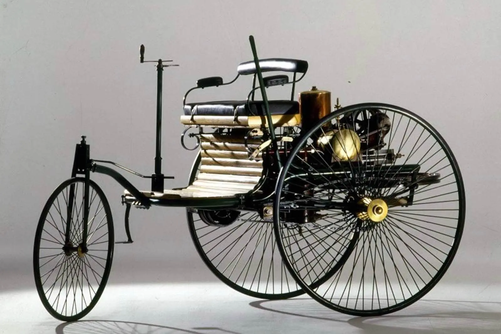 Autovettura brevettata Benz del 1886