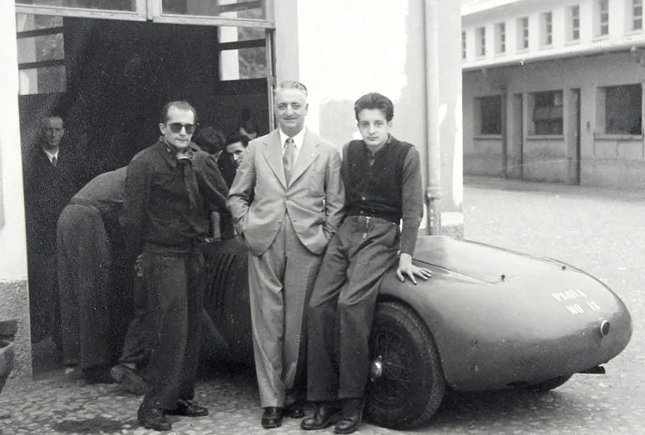 Enzo e Dino Ferrari 1947