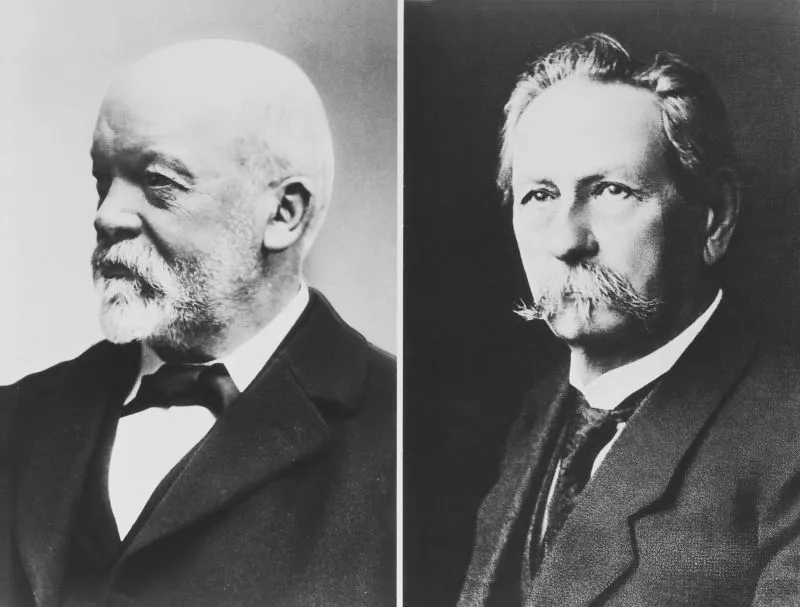 Gottlieb Daimler e Karl Benz, fondatori di Mercedes-Benz