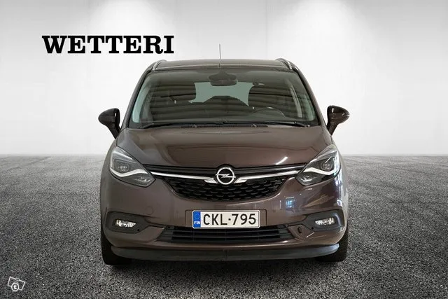 Opel Zafira 1,4 Turbo 103kW / AGR-Istuimet / LED-Valot / 7