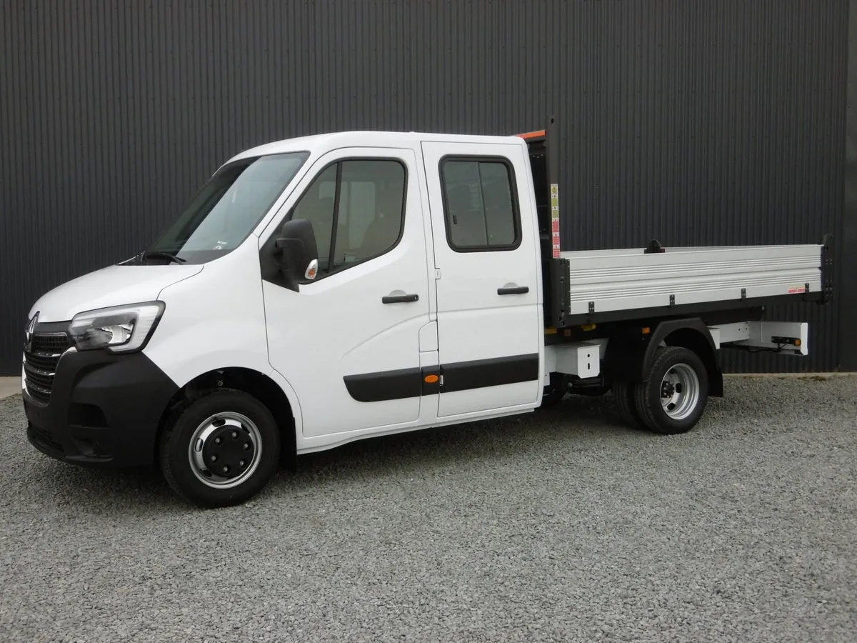Renault MASTER PHASE 2 L3H1 DOUBLE CAB + BENNE ENERGY DCI 165 GRAND CONFORT Image 1